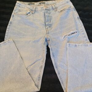 Light Blue Distressed Jeans